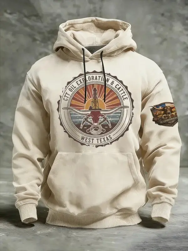 CTT Oil Exploration And Cattle Hoodie CTT Oil Cattle Company Texas Hoodie Gifts For Landman Fan