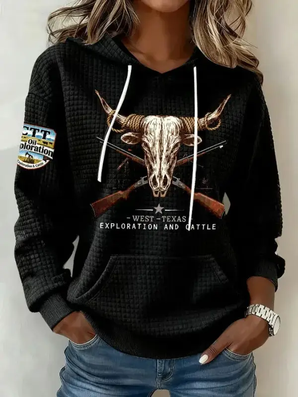 CTT Oil Exploration And Cattle Hoodie Women's Company West Texas Landman Merch 2026 Fan Gifts