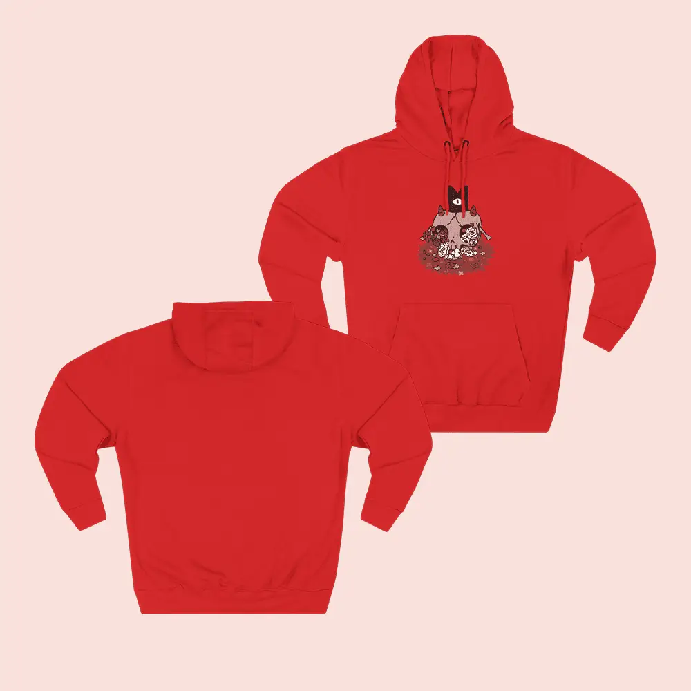 Cult Of The Lamb Merch Floral Skull Hoodie Gifts For Video Game Lovers Cult Of The Lamb Merch Floral Skull Hoodie Gifts For Video Game Lovers - Image 1