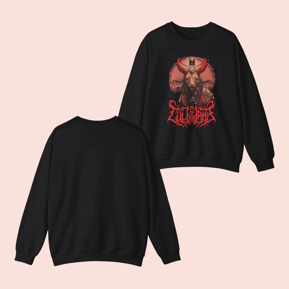 Cult Of The Lamb Merch Unholy Lamb Sweatshirt Gift Idea For Video Game Lover