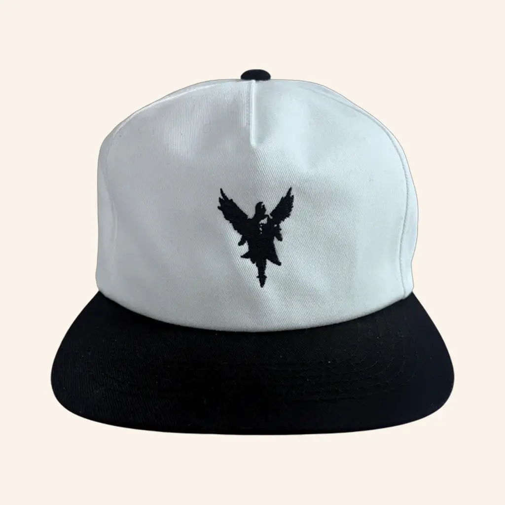 Currents Band Merch Angel Embroidered Snapback Hat Best Christmas Gifts For Boyfriend -WearandDecor