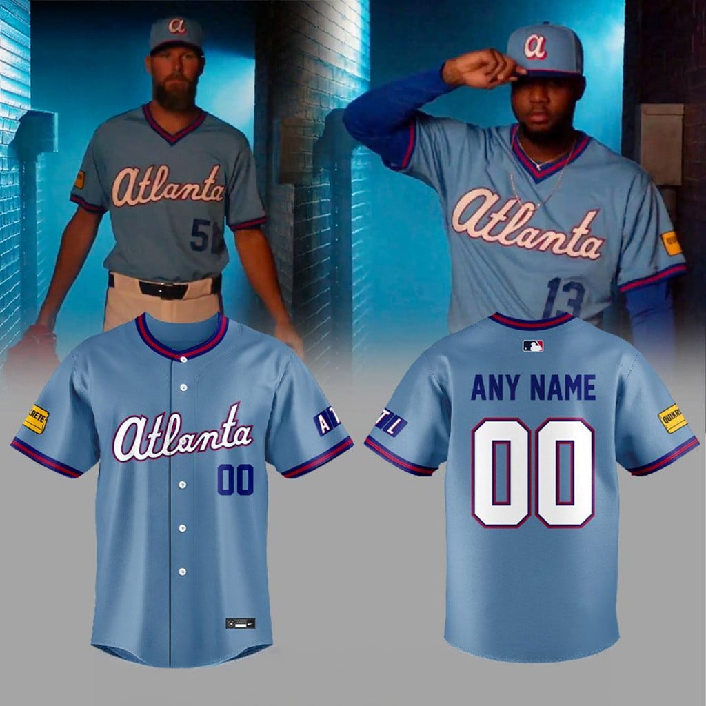 Custom Atlanta Braves Channel Their Past Reveal New City Connect Uniforms Jersey Fan Merch
