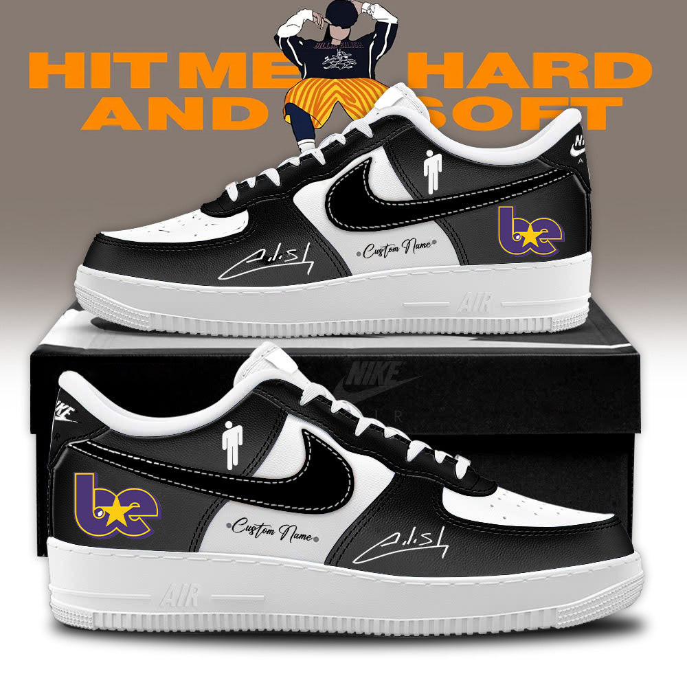 Custom Billie Eilish Hit Me Hard And Soft The Tour Shoes Billie Eilish Merch Gifts For Music Fans