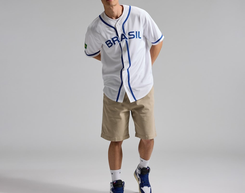 Custom Brazil Baseball Nike Jersey Shirt 2026 World Baseball Classic Home Pick-A-Player Apparel