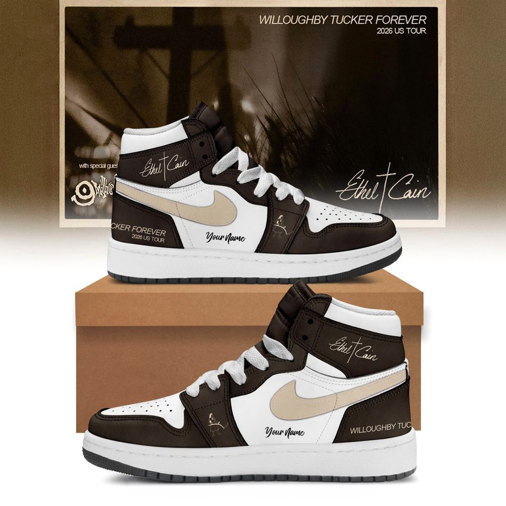 Custom Ethel Cain Willoughby Tucker Forever Tour 2026 Air Jordan 1 Shoes Ethel Cain Merch Gifts