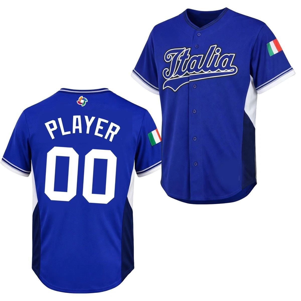 Custom Italy World Baseball Classic 2026 Jersey Shirt Italy Flag Apparel Gift For Husband