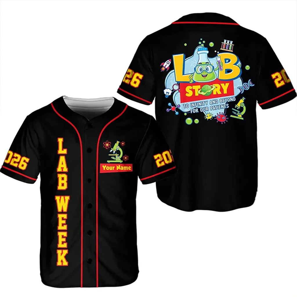 Custom Lab Week 2026 Lab Story To Infinity And Beyond Baseball Jersey Gifts For BFF