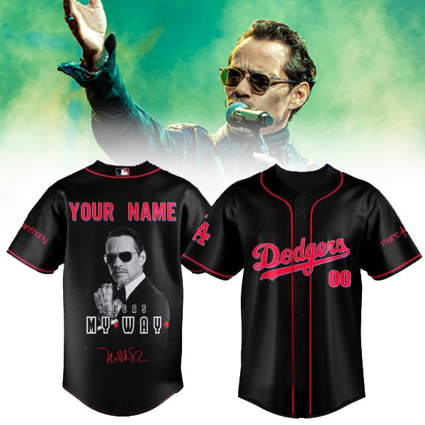 Custom Los Angeles Dodgers x Scorpions 60 Years Jersey My Way Merch Gifts For Fans