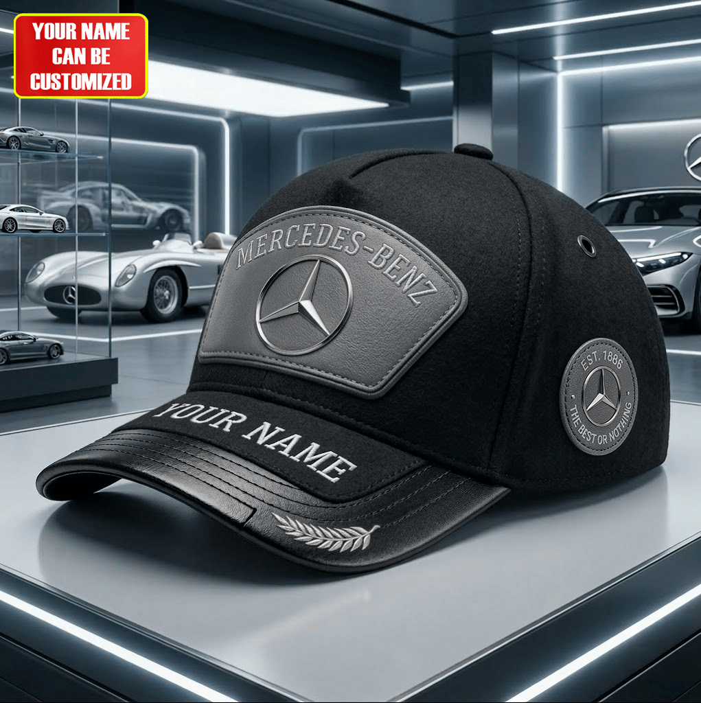 Custom Mercedes Benz Est 1886 Anniversary Baseball Hat Mercedes Cap Gift For Brother Custom Mercedes Benz Est 1886 Anniversary Baseball Hat Mercedes Cap Gift For Brother - Image 1
