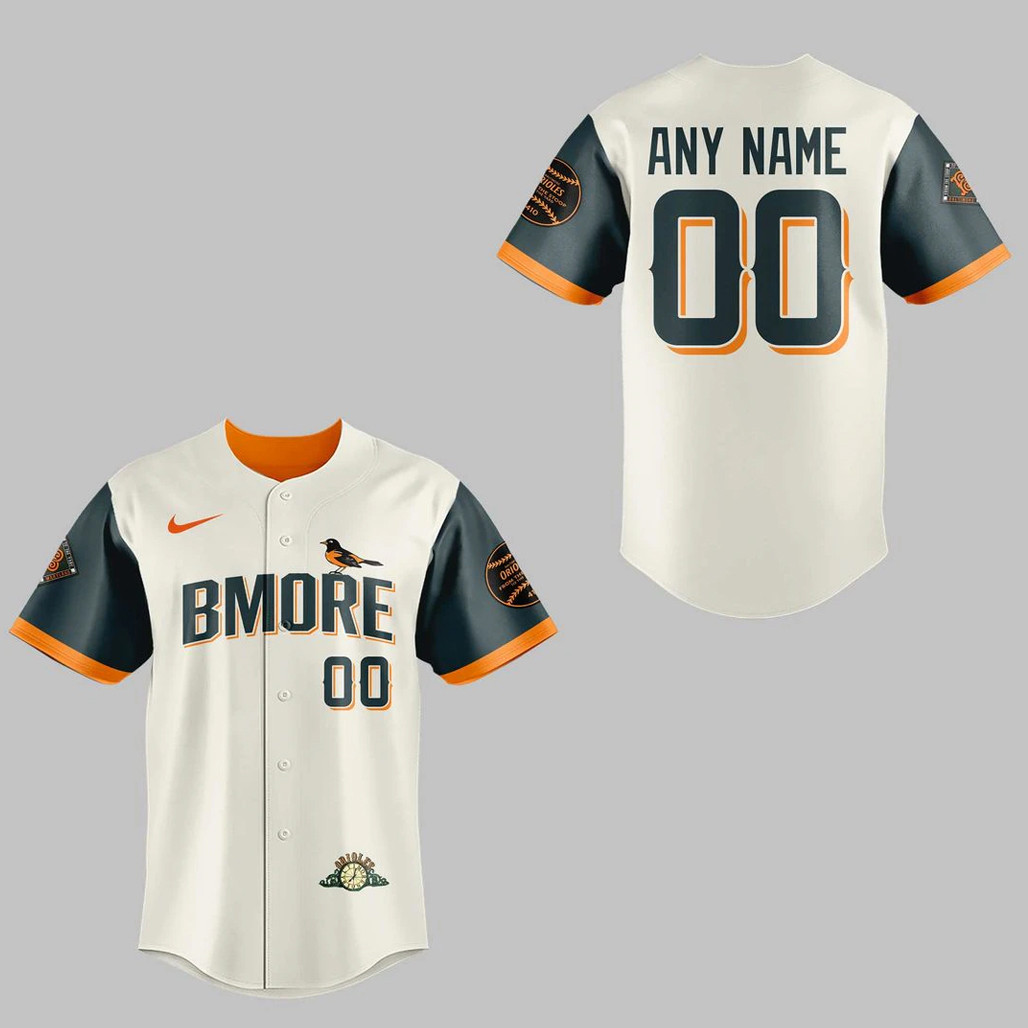 Custom Name and Number Baltimore Orioles x City Connect 2026 Baseball Jersey