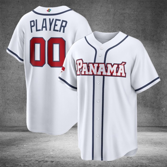 Custom Name Number Panama Baseball 2026 World Baseball Classic Jersey Gift for Baseball Fans