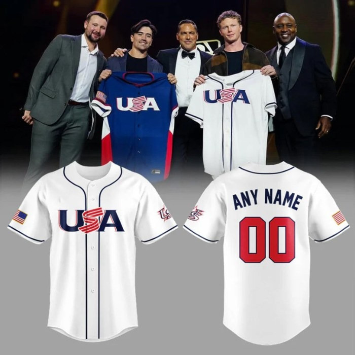 Custom Name Number USA Baseball 2026 World Baseball Classic Jersey USA Pride Gift