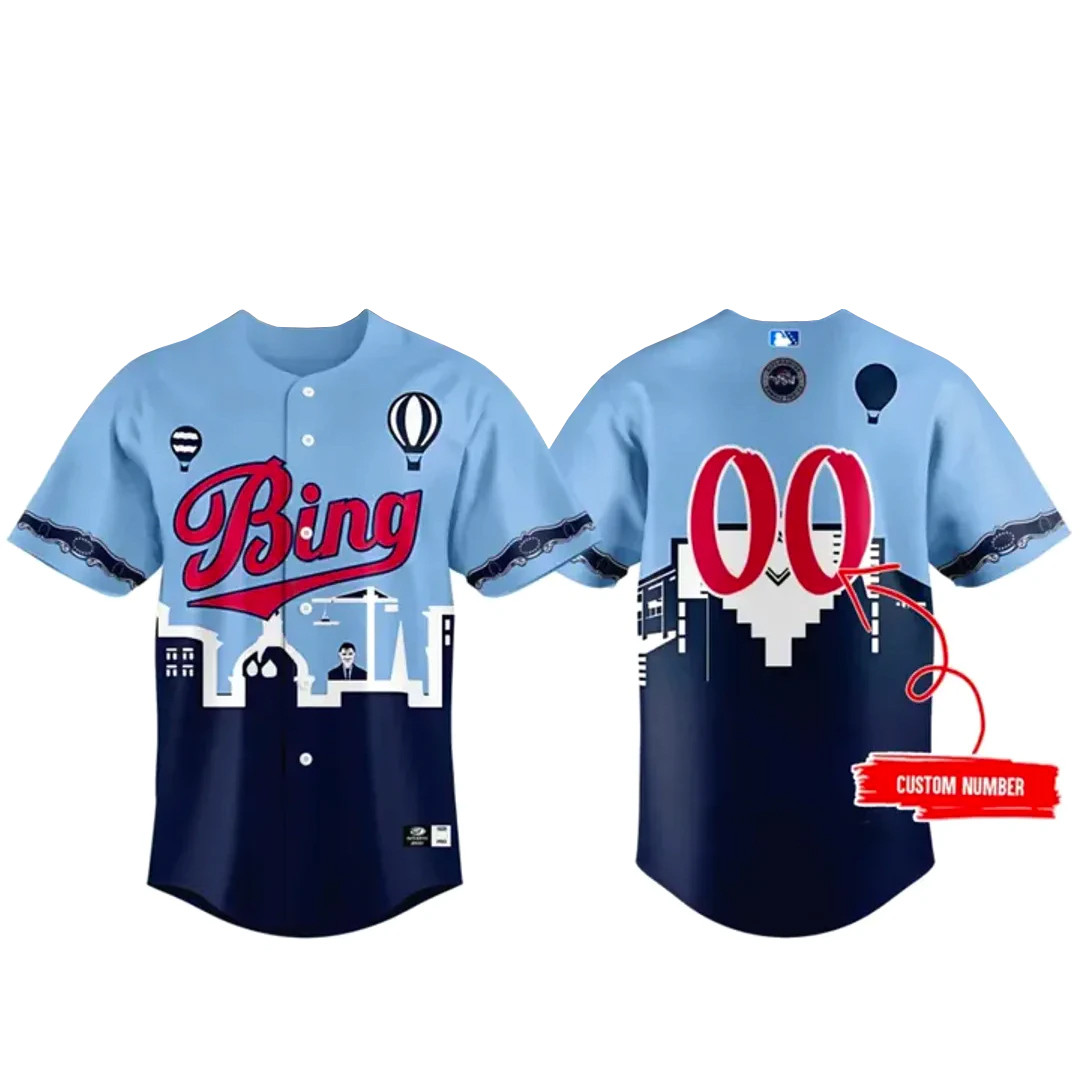 Custom Number Binghamton Rumble Ponies Independence Day Baseball Jersey