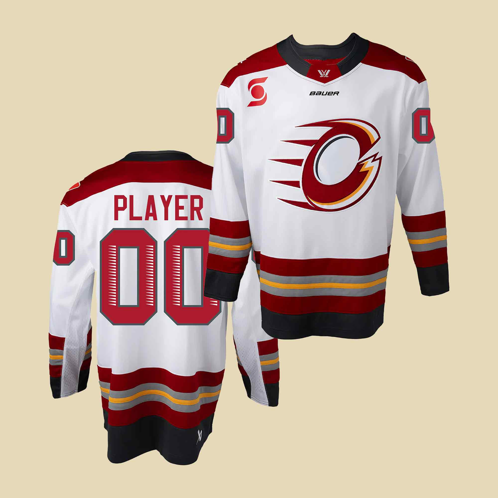 Custom PWHL Merch Ottawa Charge Bauer Away Jersey Hockey Merch Gift For Teammate