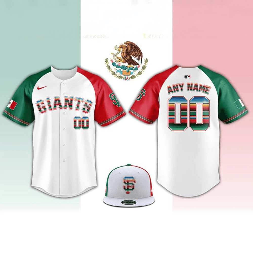Custom San Francisco Giants X Mexican Heritage Night Jersey 2026 San Francisco Giants Merch