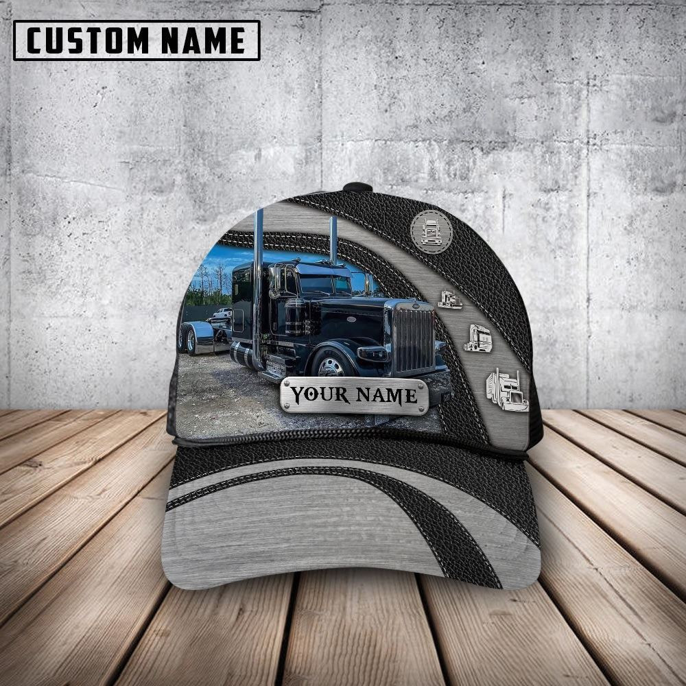 Customized Name Black 01 Trucker Mesh Cap 2024 Farm Cap Farmer Baseball Cap Gift For Farmer