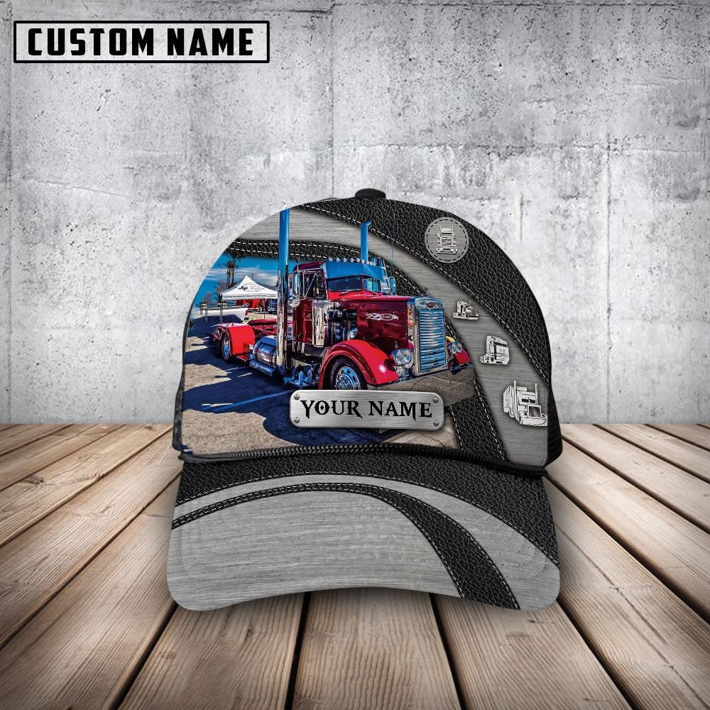 Customized Name Red Trucker Mesh Cap 2024 Farm Cap Farmer Baseball Cap Gift For Farmer