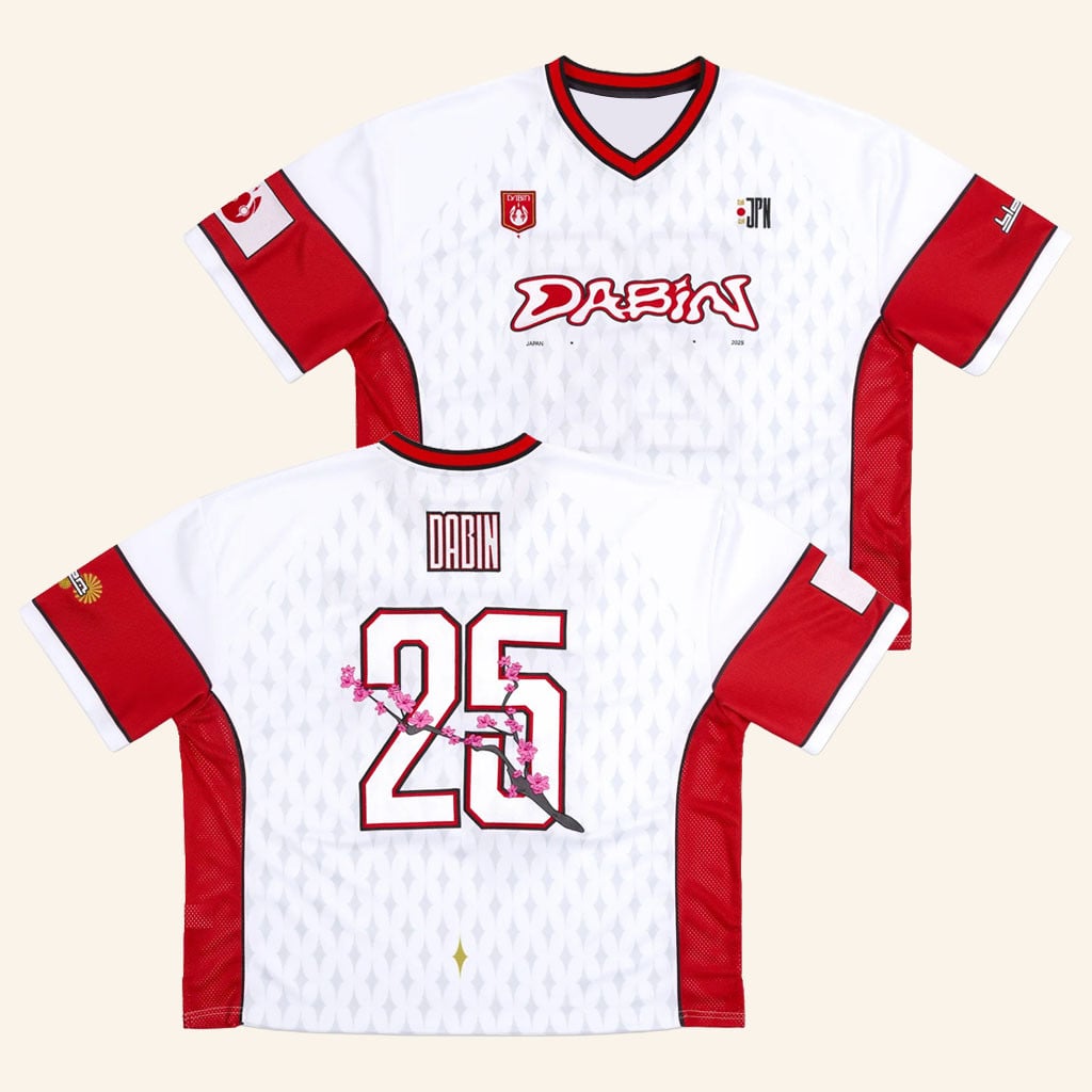 Dabin Merch 2026 Japan Sports Jersey #25 Dabin Apparel Gift Ideas For BFF - WearandDecor