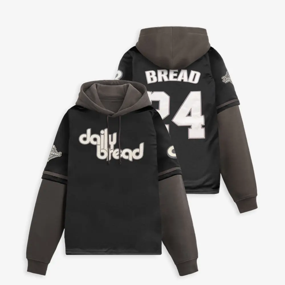 Daily Bread 24 Hoodie Electronic Music Daily Bread Hooded Sweatshirt Cool Gift For Edm Music Lovers