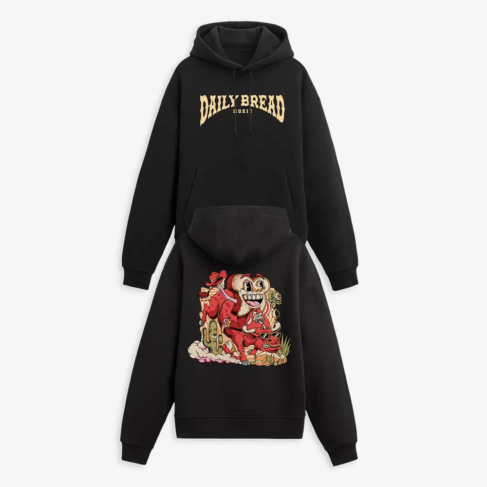 Daily Bread Texas Toast Hoodie Electronic Music Daily Bread Apparel Best Gift For Fans