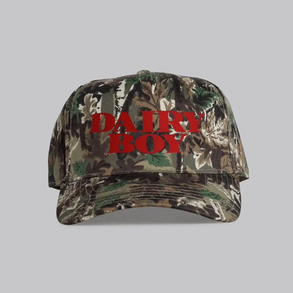 Dairy Boy Camo Hat Dairy Boy Merch Cap Fathers Day Delivery Gifts Gifts For Besties