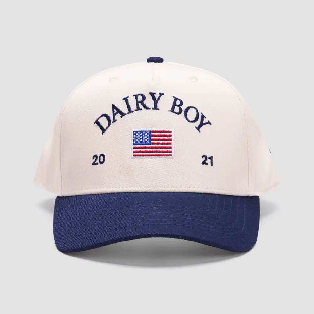 Dairy Boy Hat Embroidered Dairy Boy Merch Sentimental Father's Day Gifts -WearandDecor