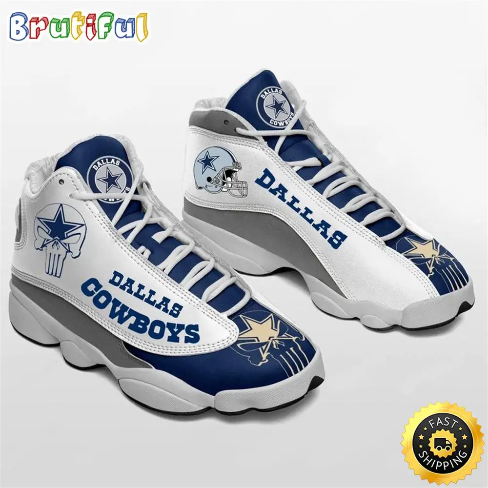 Dallas Cowboys Nfl Ver 1 Air Jordan 13 Sneaker