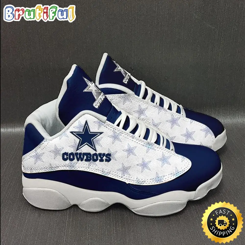 Dallas Cowboys Nfl Ver 2 Air Jordan 13 Sneaker