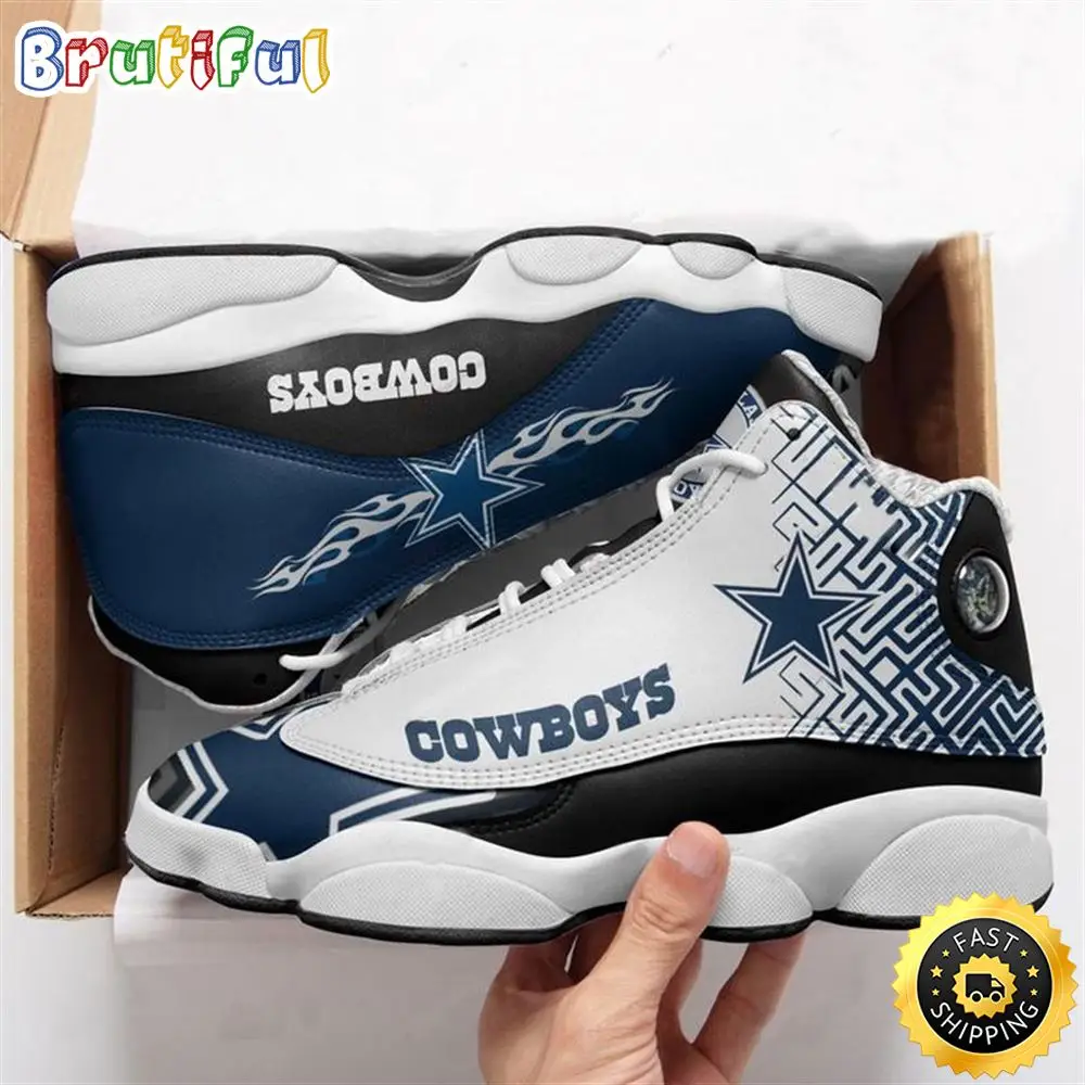 Dallas Cowboys Nfl Ver 6 Air Jordan 13 Sneaker