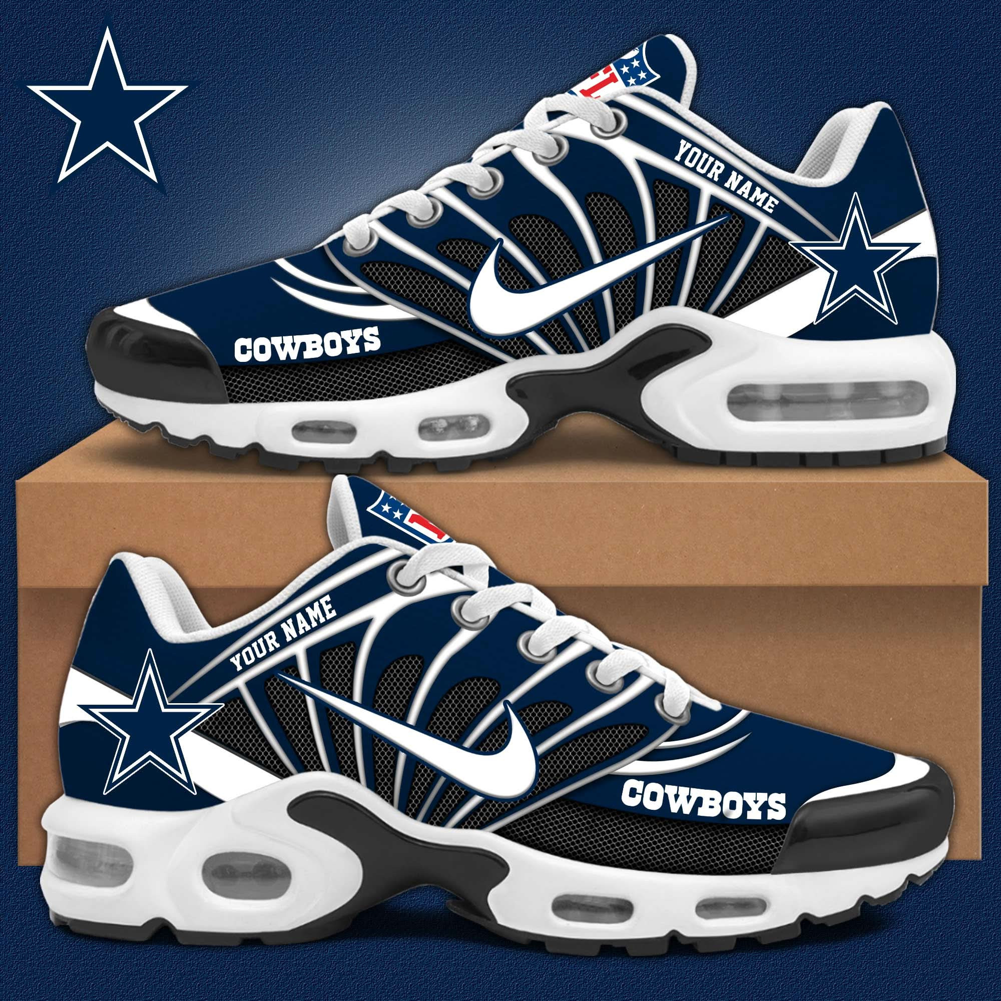 Dallas Cowboys Personalized Shoes Dallas Cowboys Personalized Shoes - Image 1