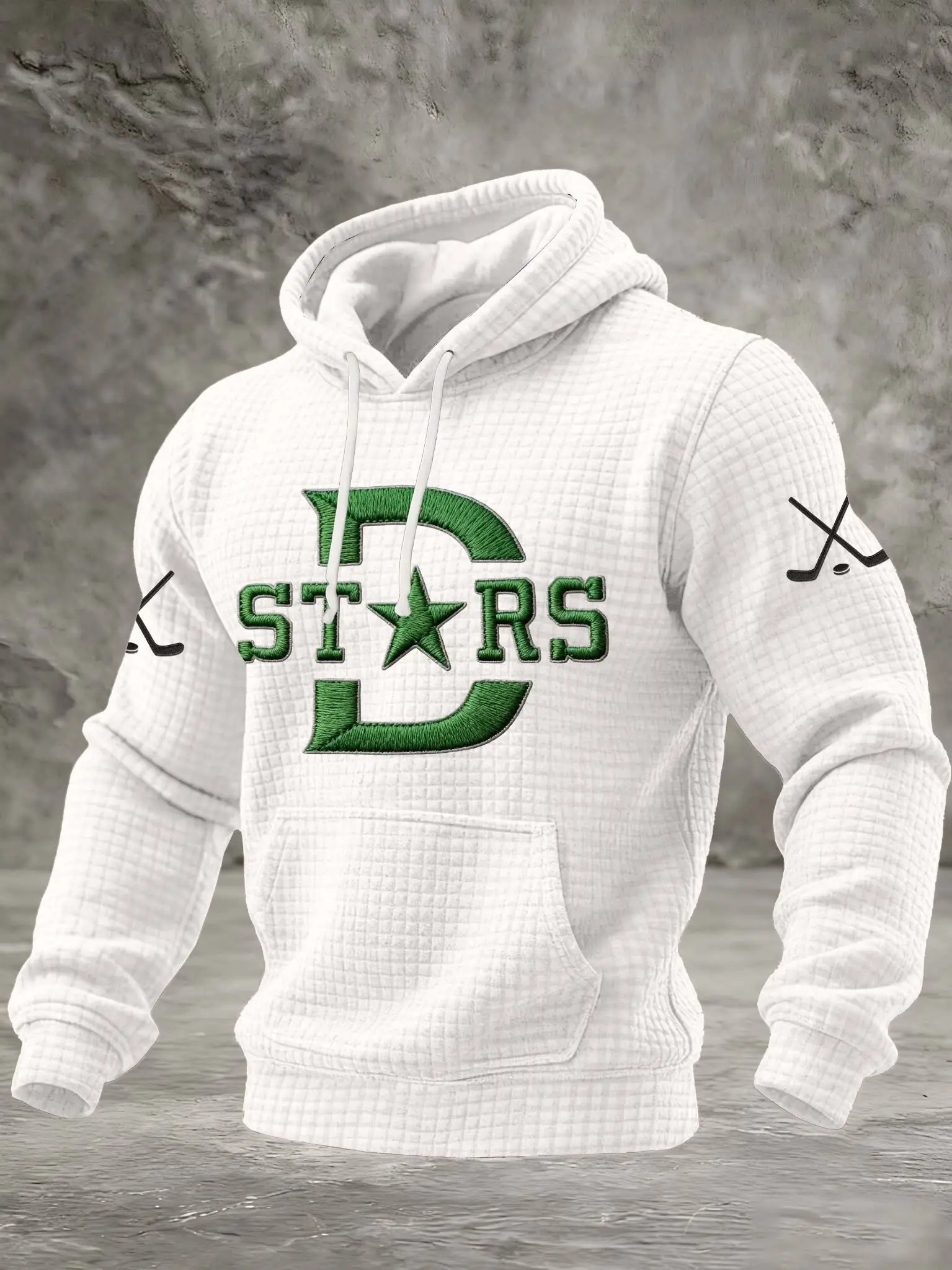 Dallas Stars Hoodie Men's Game Day Apparel Dallas Stars Merch Gifts For Ice Hockey Fans
