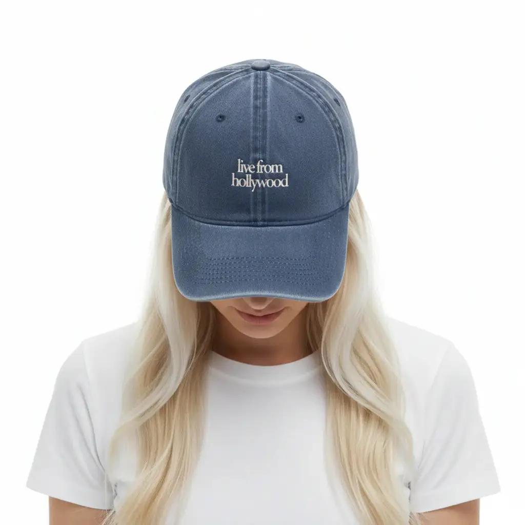 Dancing With The Stars Merch Live From Hollywood Hat Embroidered Christmas Gift Ideas For Her -WearandDecor
