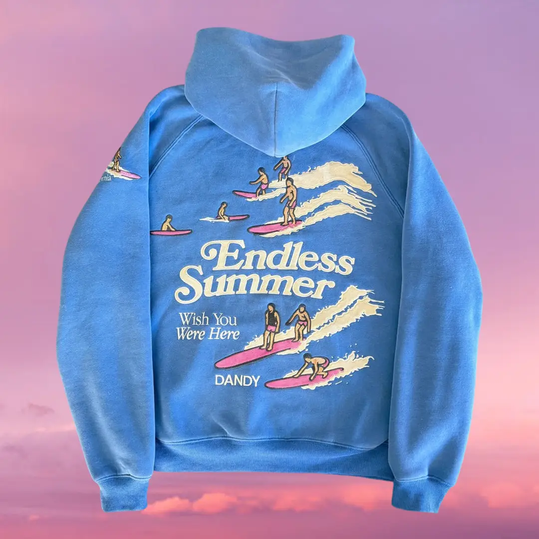 Dandy Worldwide Merch Endless Summer Hoodie Summer Vibe Clothing Gift for Bestie