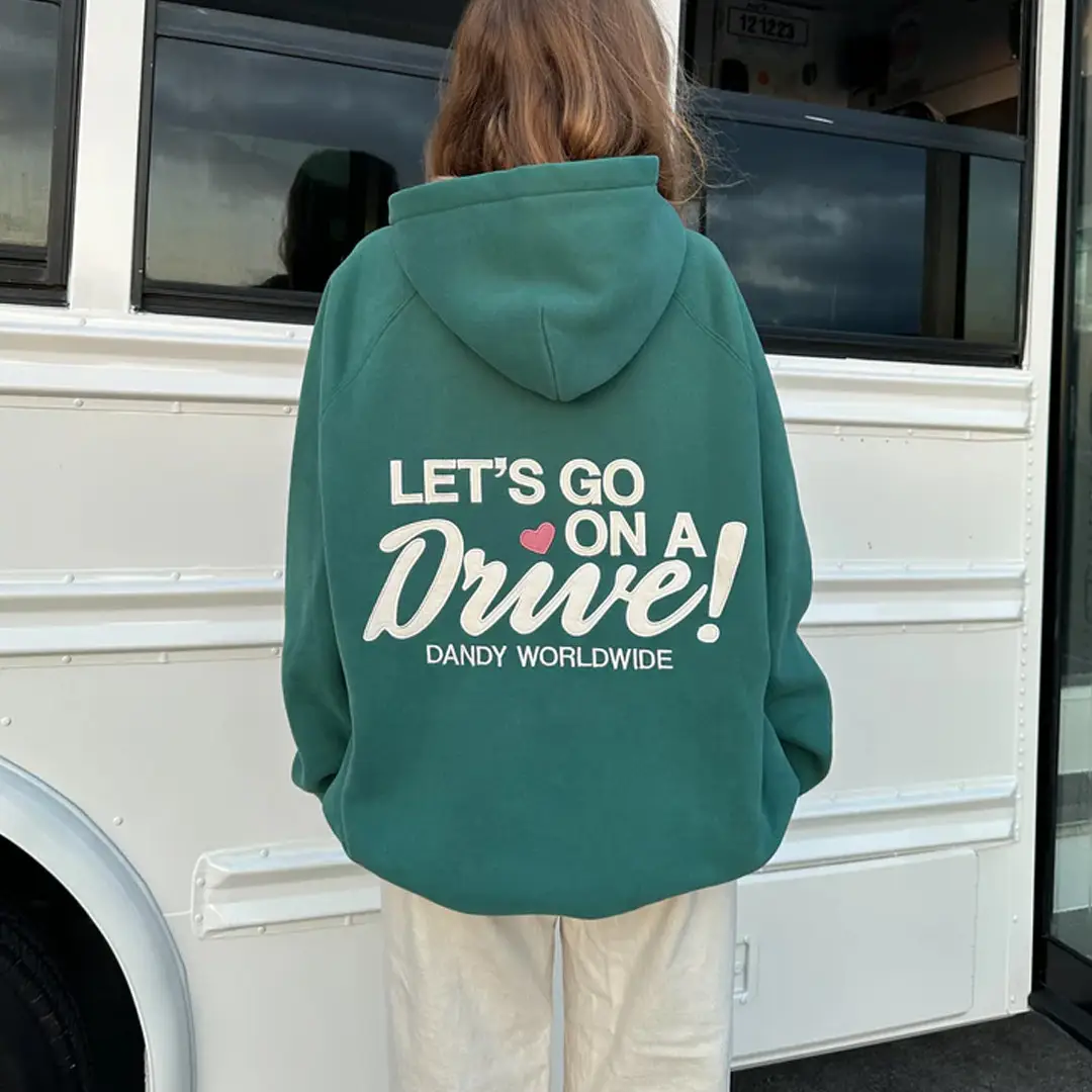 Dandy Worldwide Merch Let's Go on a Drive Hoodie Birthday Gift for Bestie