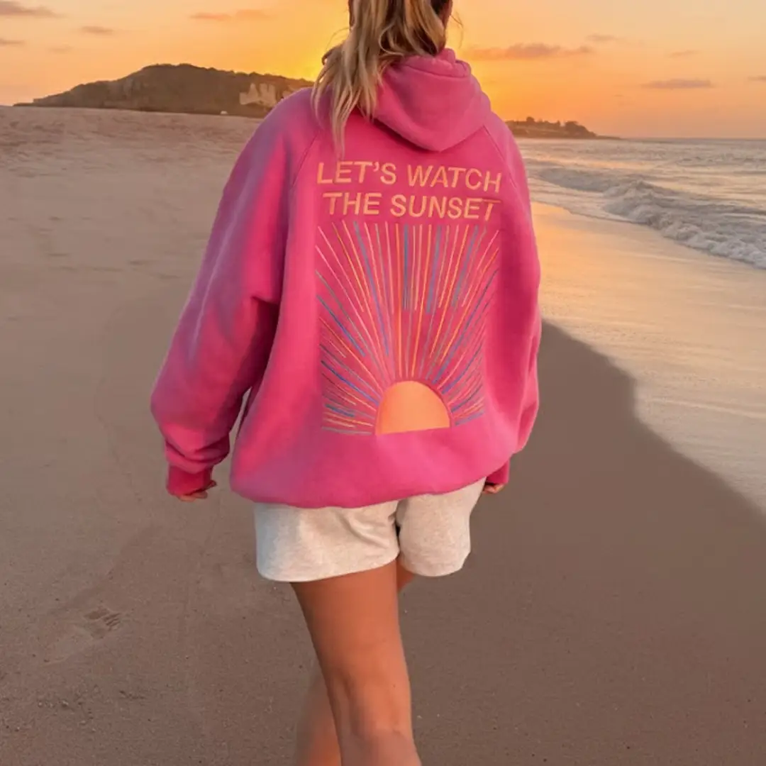 Dandy Worldwide Merch Let's Watch the Sunset Hoodie Gift for Best Friend