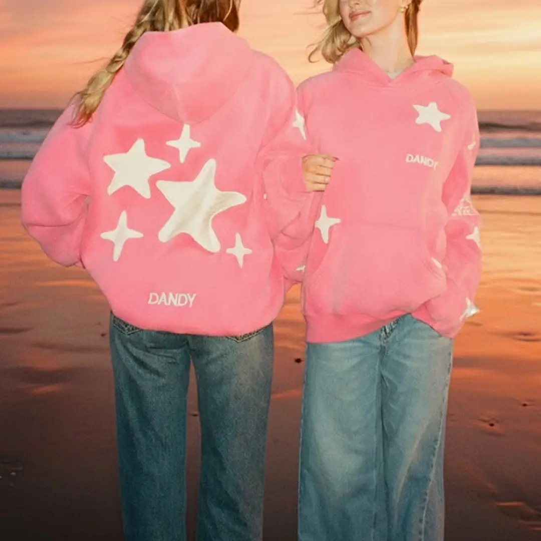 Dandy Worldwide Merch Lucky Stars Hoodie Vintage Apparel Birthday Gift for BFF