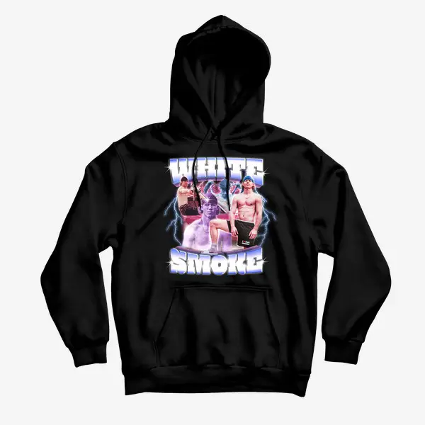 Danny Duncan Merch White Smoke Hoodie Funny Mens Hoodie Good Gifts For Him