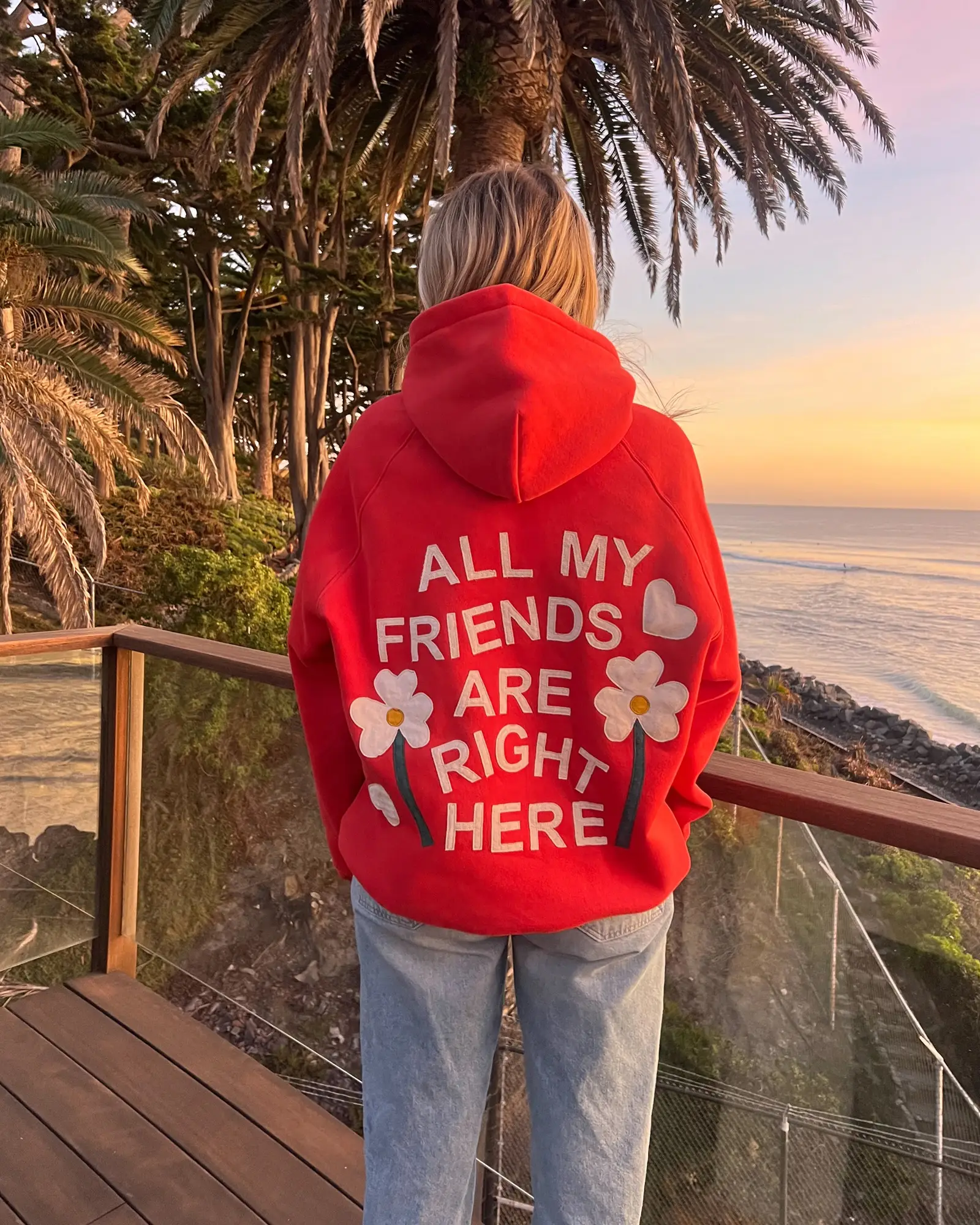 Danny Worldwide Merch All My Friends Are Here Never Alone Hoodie Birthday Gift For Best Friends