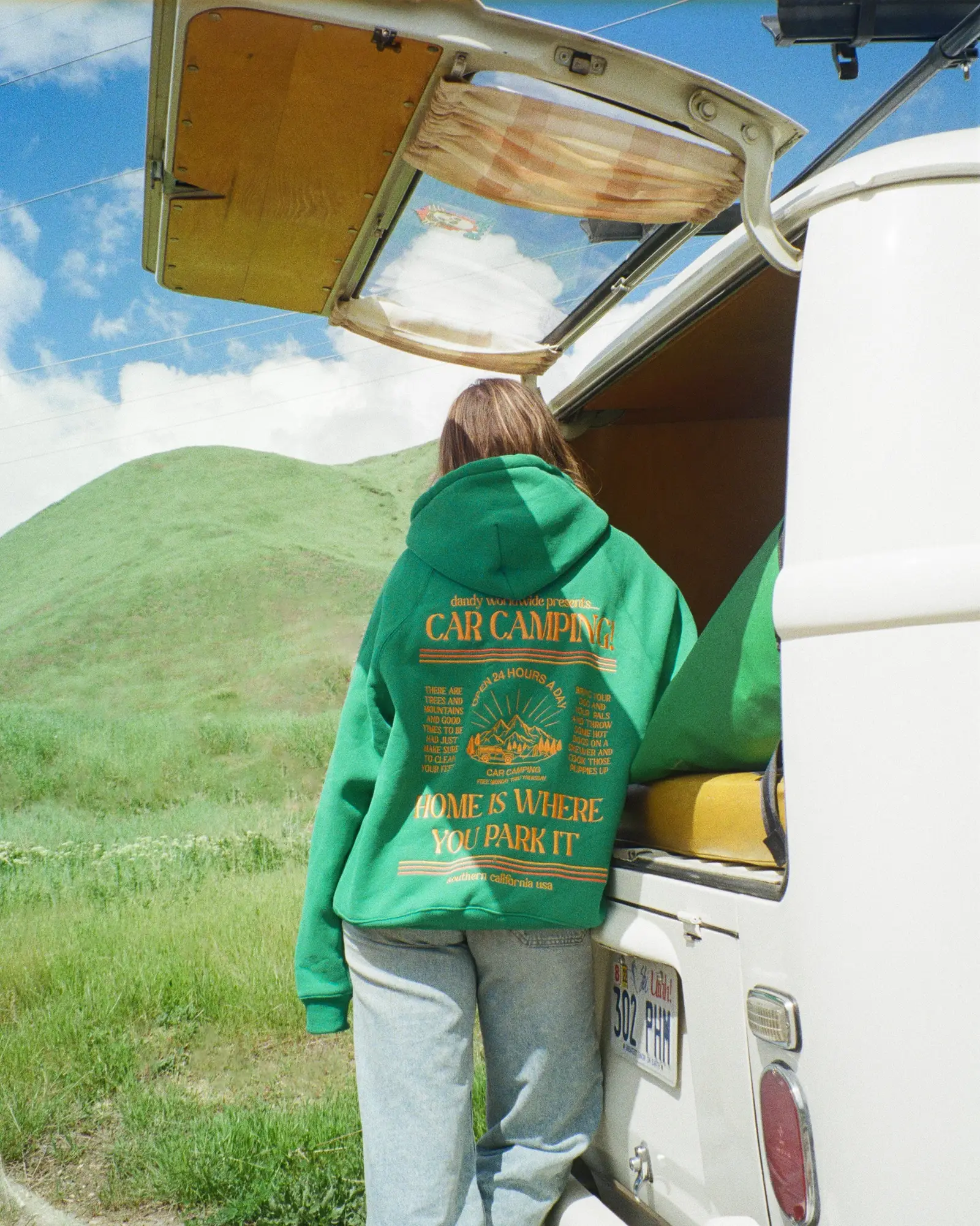 Danny Worldwide Merch Car Camping Home Is Where You Park It Hoodie Gift For Camping Lovers