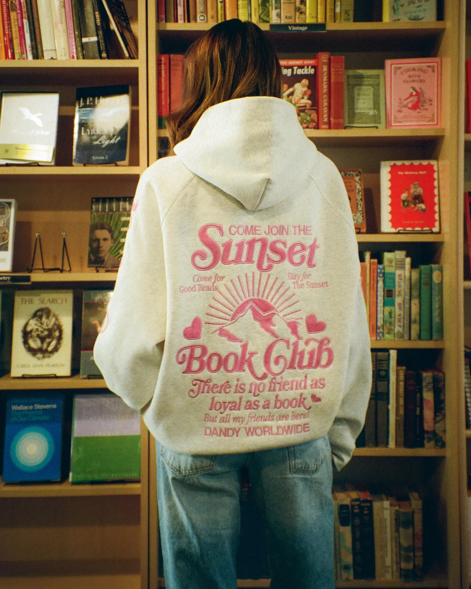 Danny Worldwide Merch Come Join The Sunset Book Club Hoodie Perfect Gift For Book Lovers