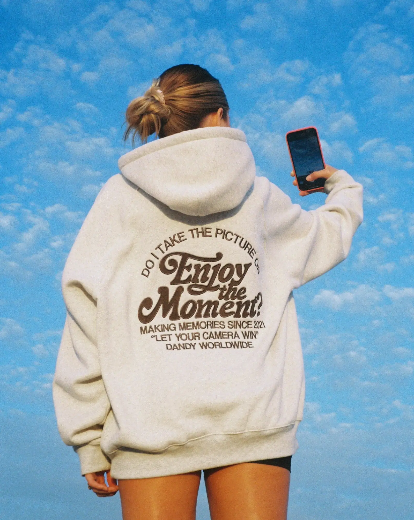Danny Worldwide Merch Enjoy The Moment Let Your Camera Win Hoodie Gift For Her