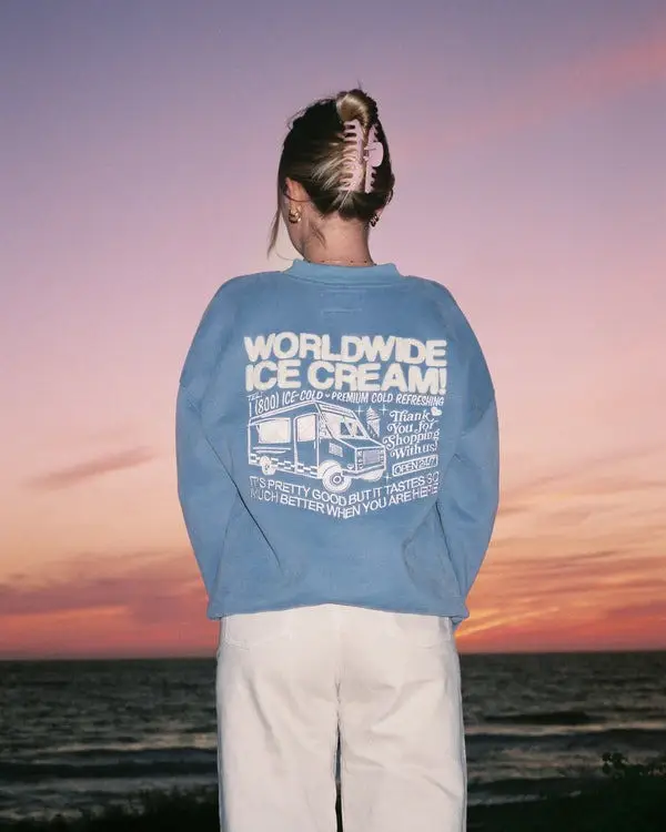 Danny Worldwide Merch Ice Cream Premium Cold Refreshing Hoodie Present For Her