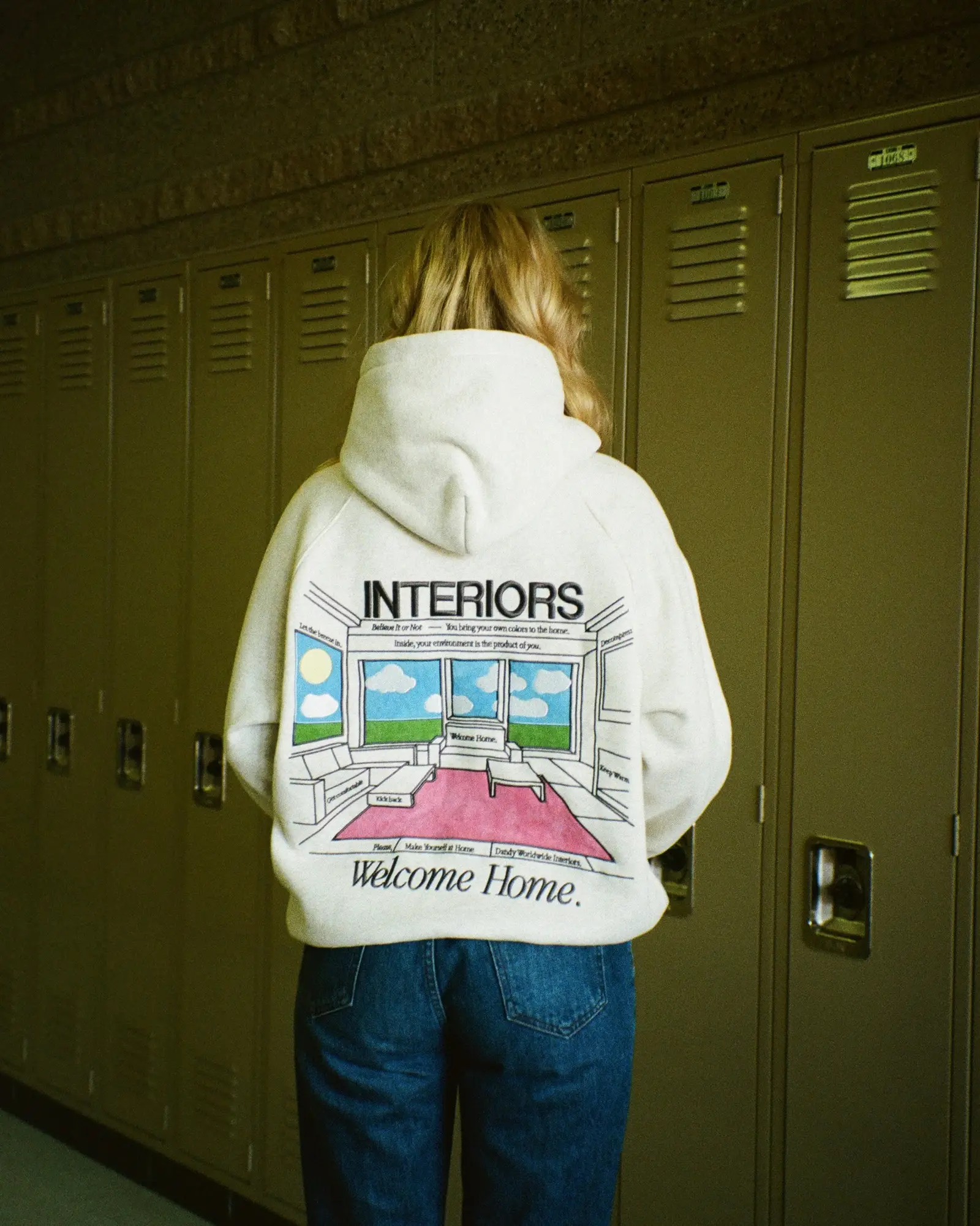Danny Worldwide Merch Interiors Welcome Home Hoodie Best Idea Housewarming Gift