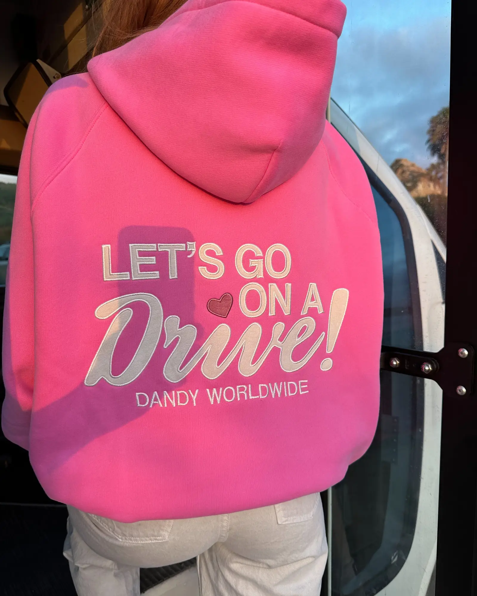 Danny Worldwide Merch Let's Go On A Drive Hoodie Perfect Apparel Idea For Her Danny Worldwide Merch Let's Go On A Drive Hoodie Perfect Apparel Idea For Her - Image 1