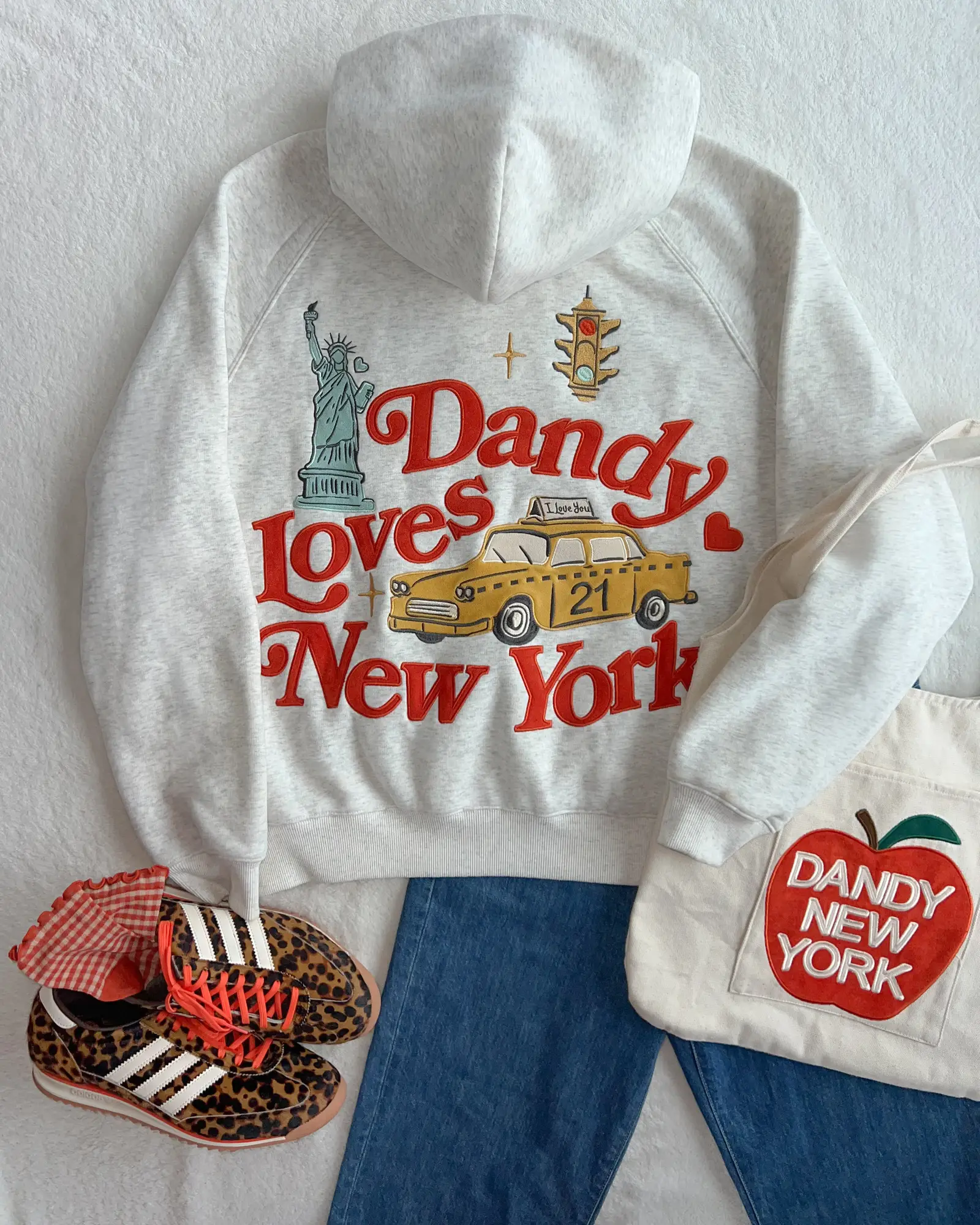 Danny Worldwide Merch New York The City I Love Hoodie Gift For Friends