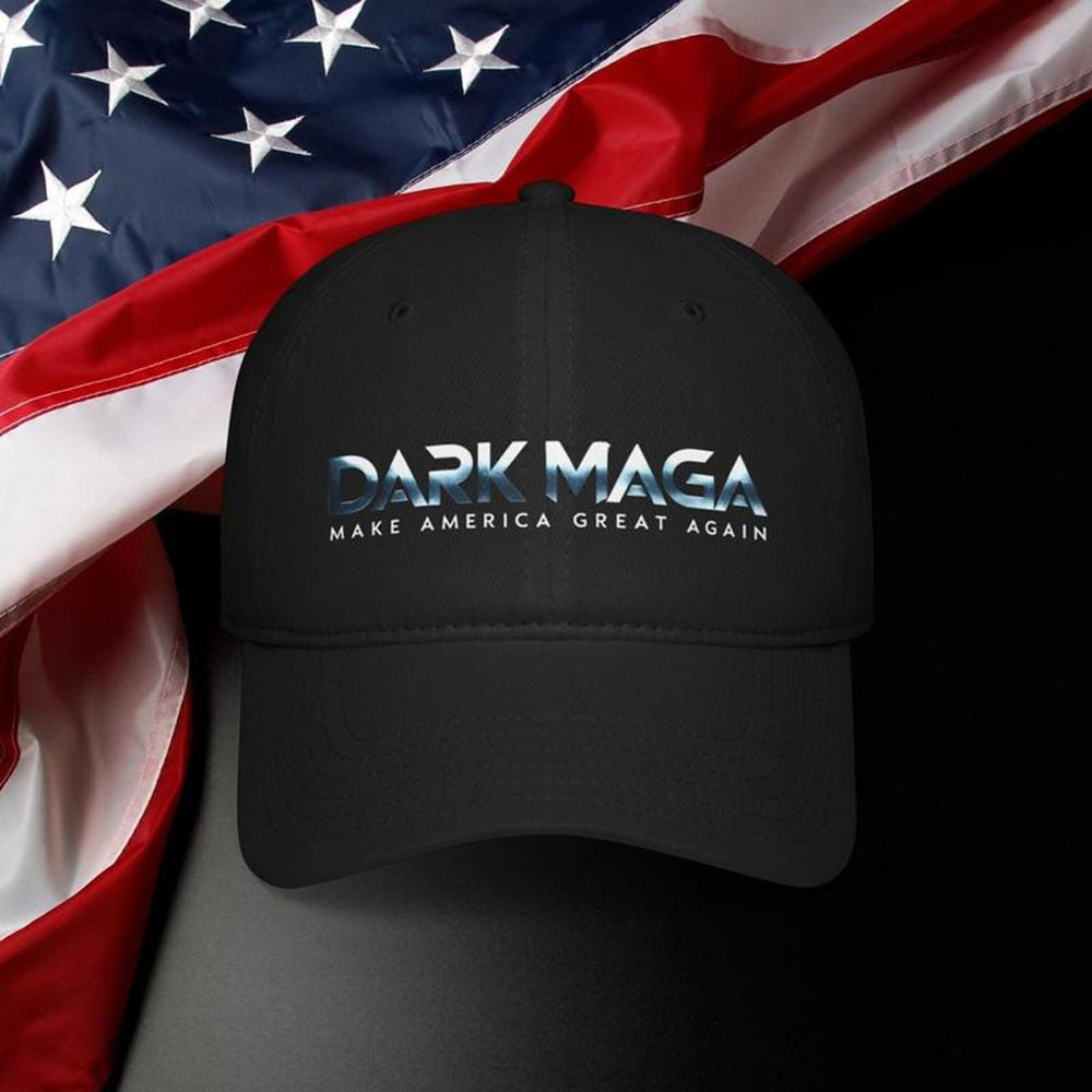 Dark MAGA Hat Make America Great Again Hat Trump Merchandise MAGA Gifts Dark MAGA Hat Make America Great Again Hat Trump Merchandise MAGA Gifts - Image 1