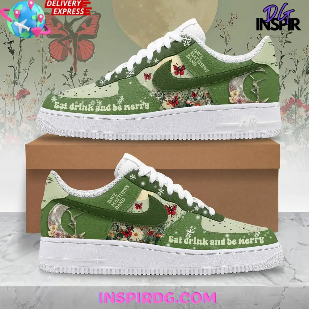 Dave Matthews Christmas Holiday Limited Edition Air Force 1