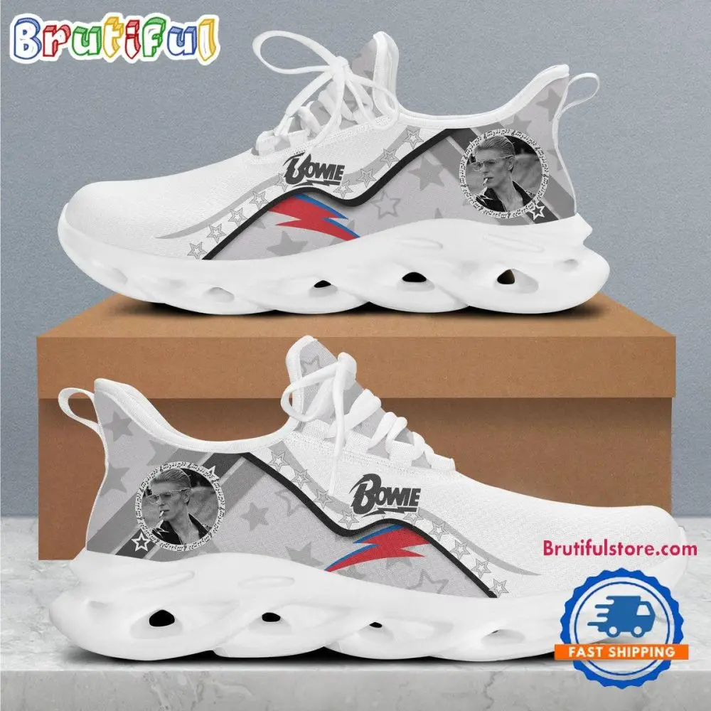 David Bowie Music Fans Lover Air Max Shoes Air Cushion Sneakers