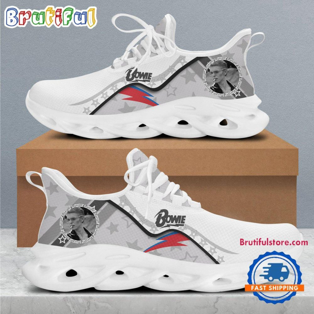 David Bowie Music Fans Lover Air Max Shoes Air Cushion Sneakers David Bowie Music Fans Lover Air Max Shoes Air Cushion Sneakers - Image 1