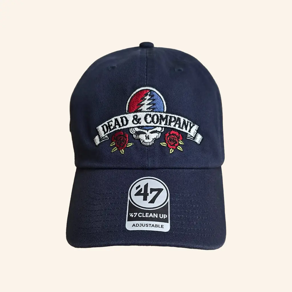 Dead And Company Merch Golden Gate Park 2025 Embroidered Hat Christmas Gift Ideas For Men -WearandDecor
